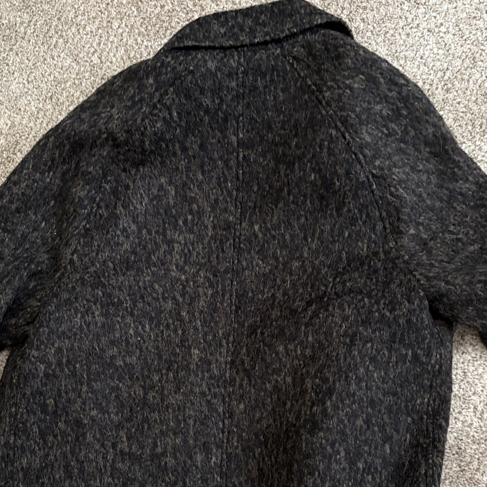 NEW WITH TAGS J. Crew Ludlow 40R Italian Wool Car Coat in Dark Grey Charcoal - Picture 8 of 10